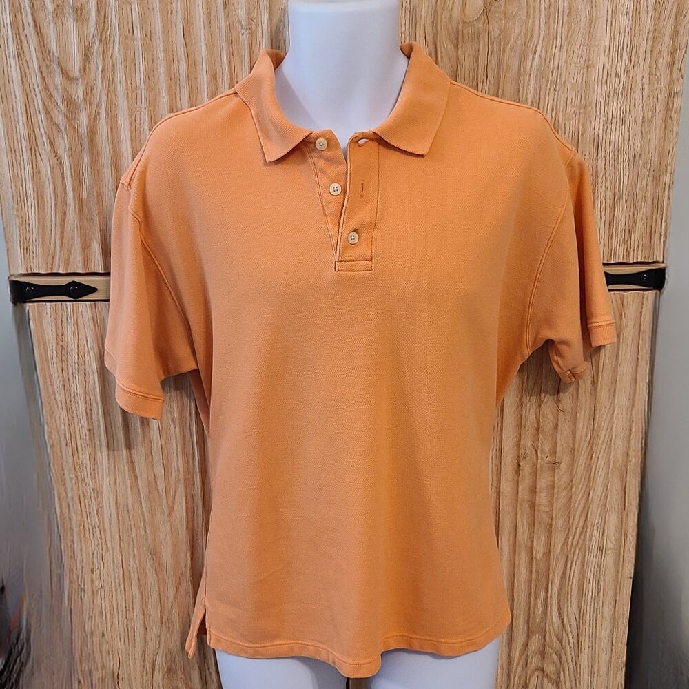 St. John’s Bay Performance Polo – Men’s Medium – Orange